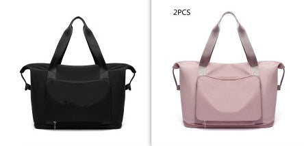 Women’s Foldable Gym Bag – Large Capacity Travel & Yoga Tote Bag