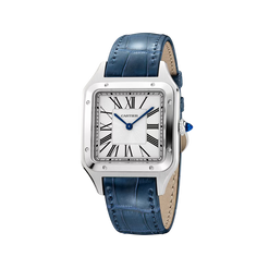 cartier santos-dumont stainless steel watch
