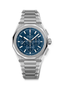 zenith defy skyline chronograph stainless steel men's watch_1