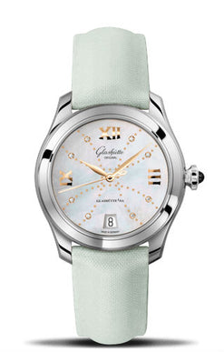 glashutte original lady collection serenade stainless steel & diamond lady's watch_4