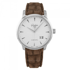 glashutte original senator excellence panorama date stainless steel men's watch_2