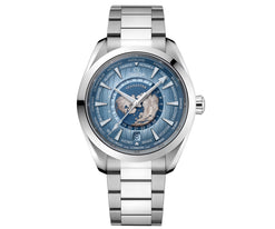 omega seamaster aqua terra gmt chronometer stainless steel men's watch