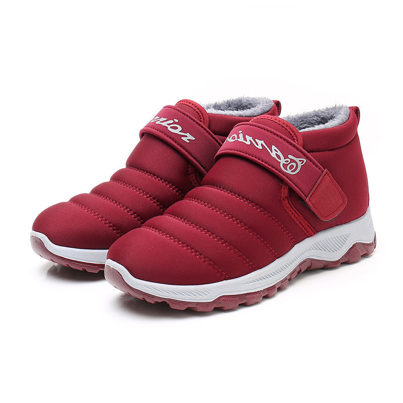 Winter Old Beijing Cotton Shoes Women Plus Cashmere