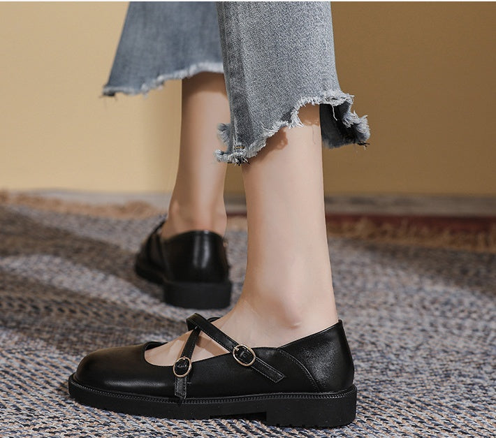 New Japanese College Style JK Uniform Single Shoes Women