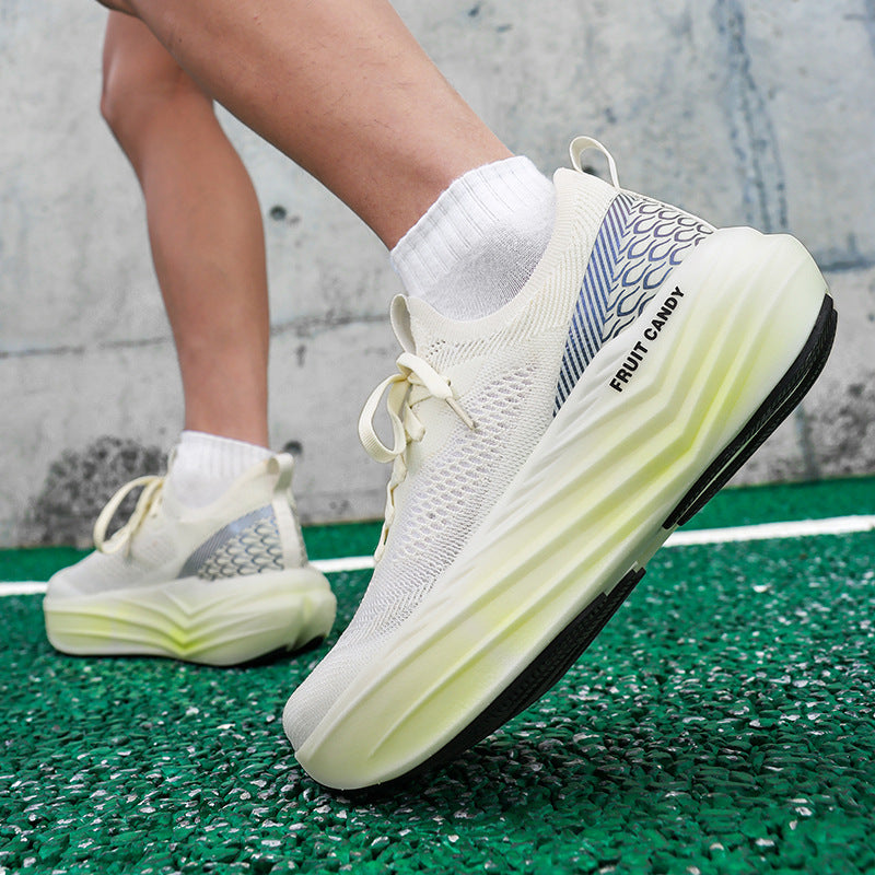 Summer Road Running Shoes – Breathable Mesh, Shock Absorption & Lightweight Sneakers