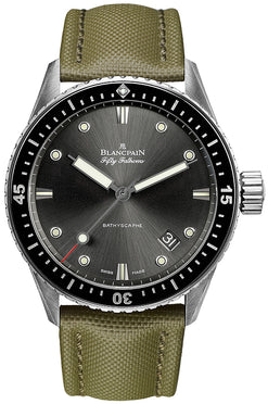 blancpain fifty fathoms bathyscaphe stainless steel men's watch_2