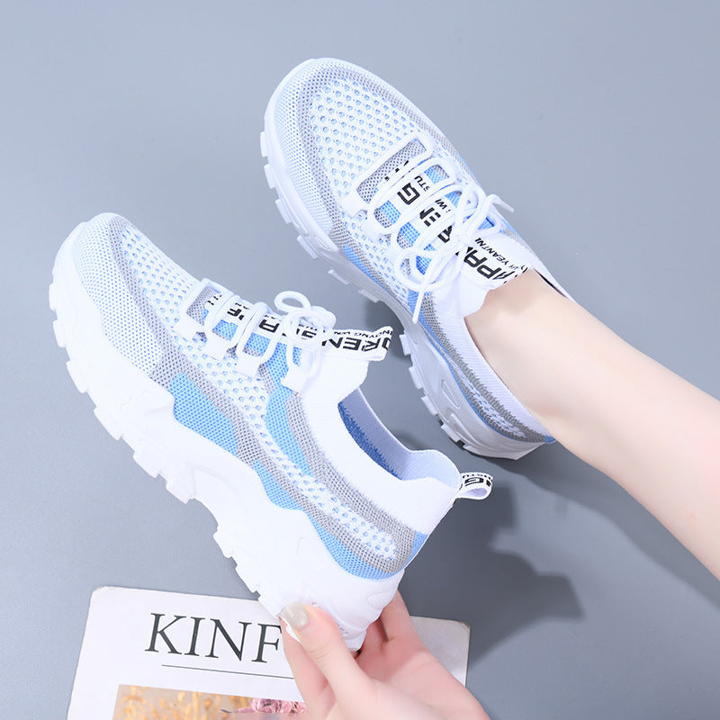Women's Outdoor Platform Sneakers | Fashion Casual Lightweight Shoes