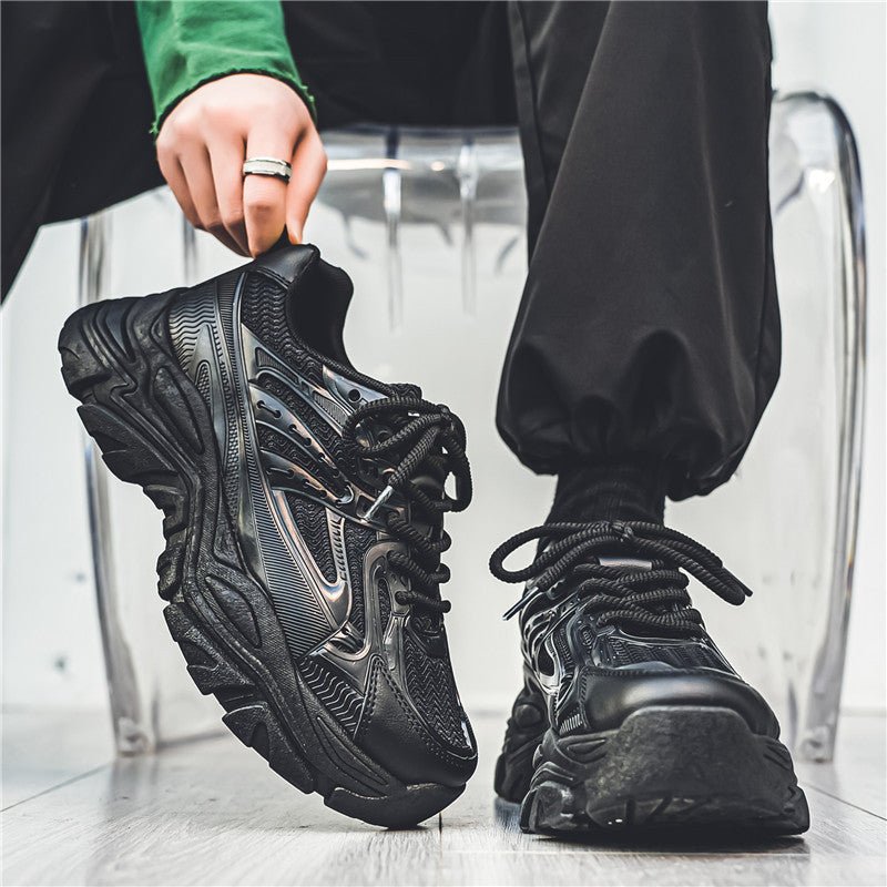 Men's Casual Shoes Hong Kong Style Shoes Breathable Increased