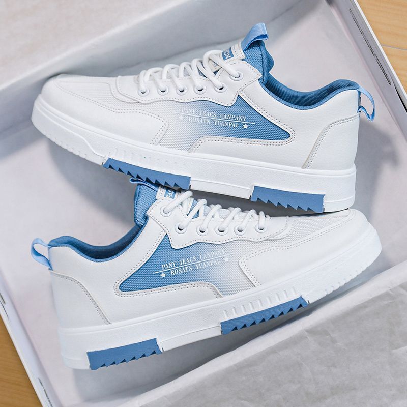 Men’s Breathable Mesh Sports Shoes – Fashionable Height-Increasing Sneakers