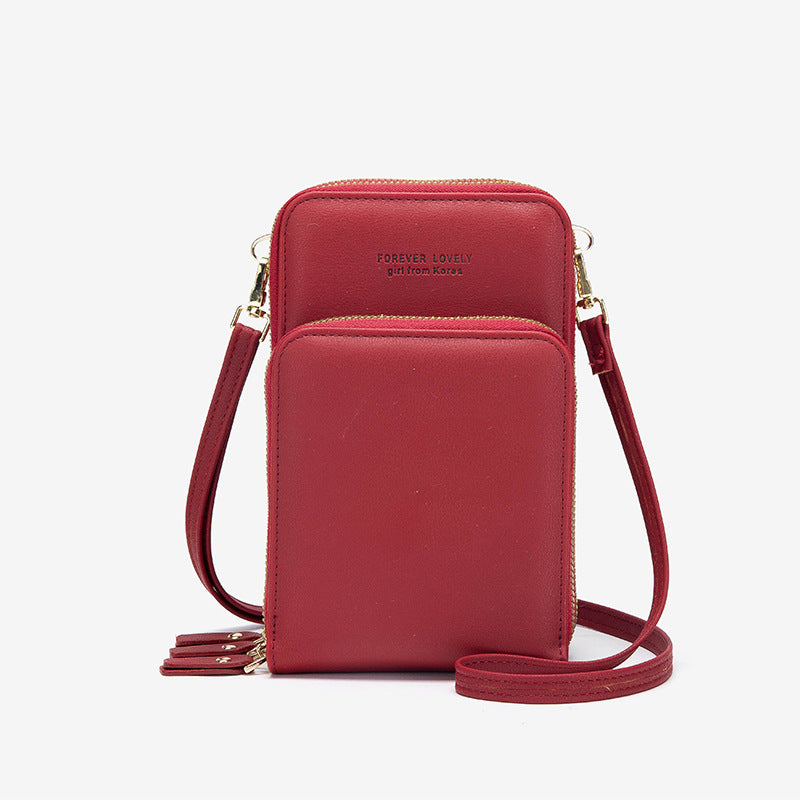 Women’s Phone Bag – Stylish Crossbody with Tri-Fold Pocket
