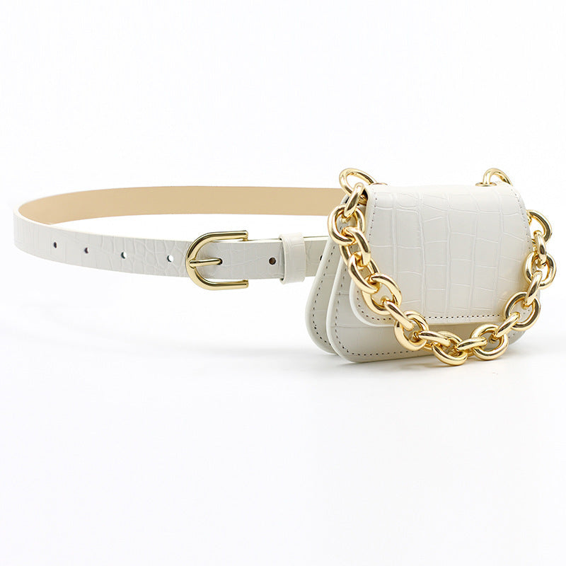 Fashion Women's Jeans Waist Belt Bag – Stylish Pattern Design