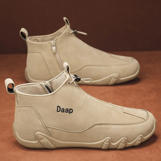 Men’s Octopus Grip Work Shoes – Non-slip Outdoor Leather Safety Footwear