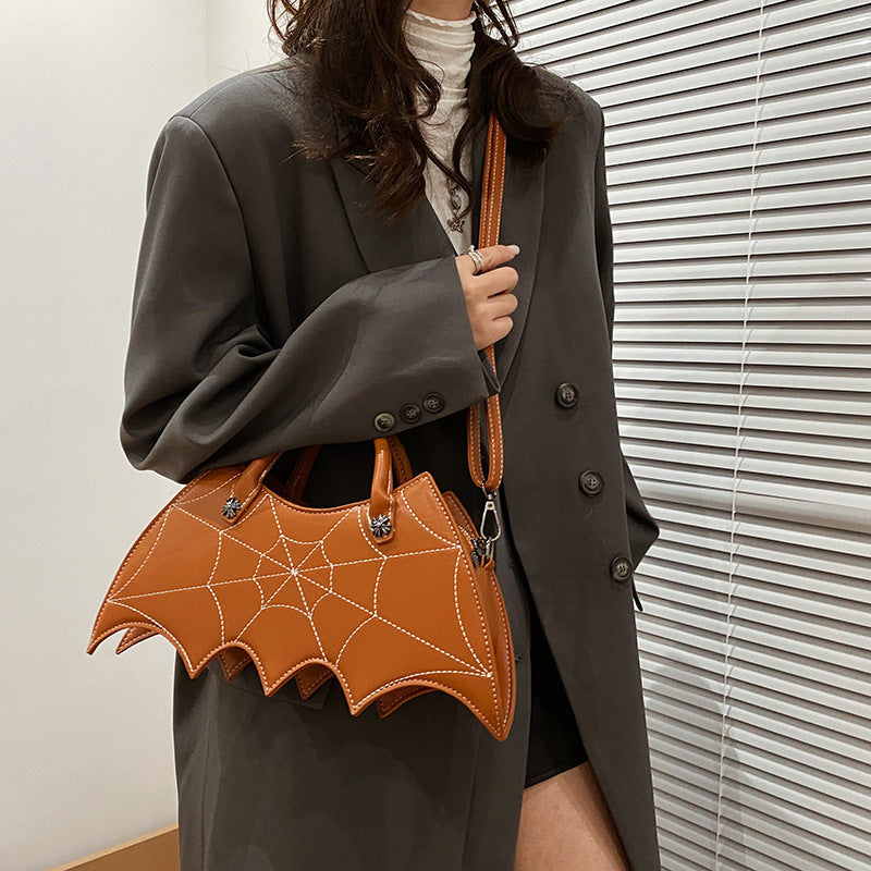 Women’s Halloween Bag – Spider Web Batgirl Messenger Crossbody