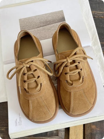 Women's Soft-soled Leather Shoes With A Comfortable Feel