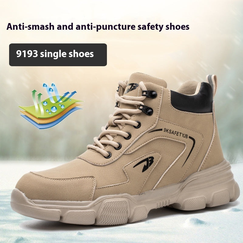 Men’s Protective Shoes – Lightweight, Anti-Smashing, Puncture Resistant