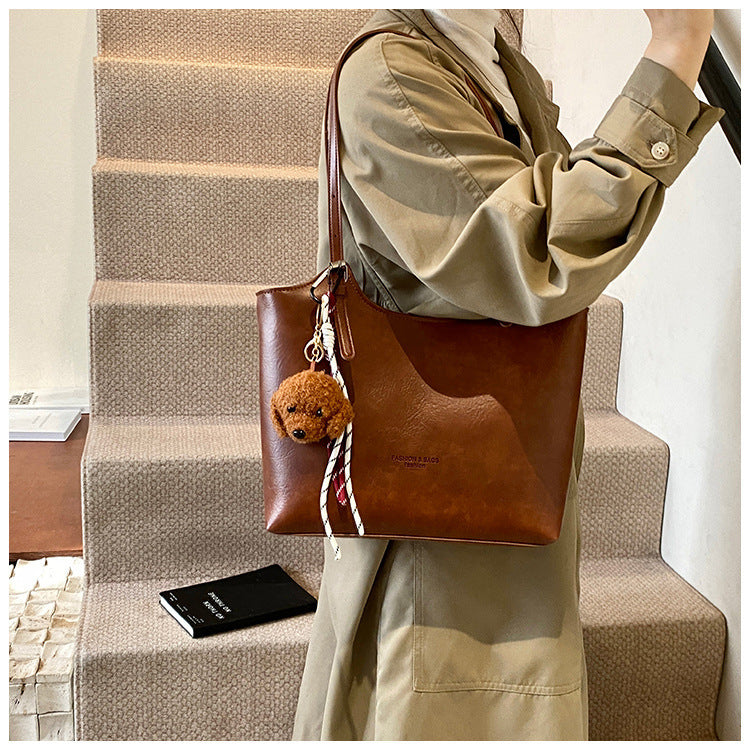 Women’s Retro Commuter Shoulder Bag – Fashion Handbag