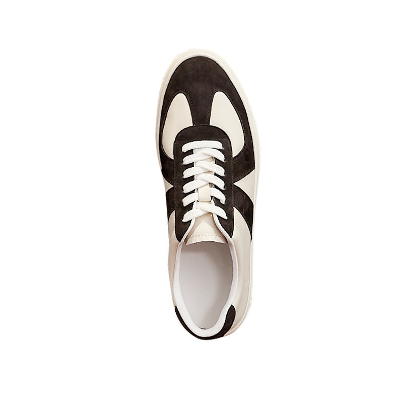 Men’s & Women’s Retro Skateboard Shoes – Casual Color Matching Flats