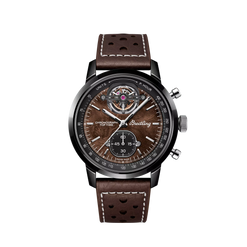 breitling top time b21 chevrolrt corvette chronograph tourbillon ceramic & titanium men's watch