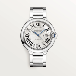cartier ballon bleu 42mm stainless steel men's watch_1