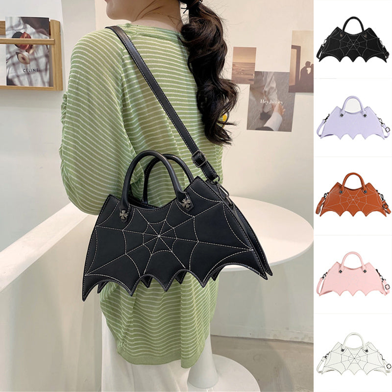 Women’s Halloween Bag – Spider Web Batgirl Messenger Crossbody