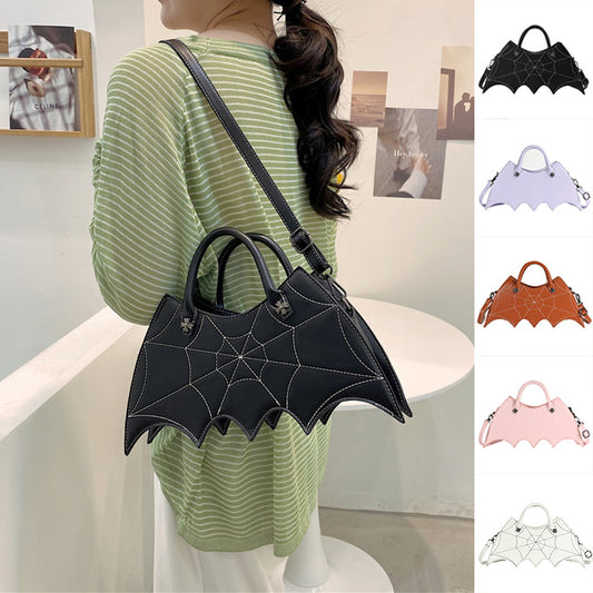 Women’s Halloween Bag – Spider Web Batgirl Messenger Crossbody