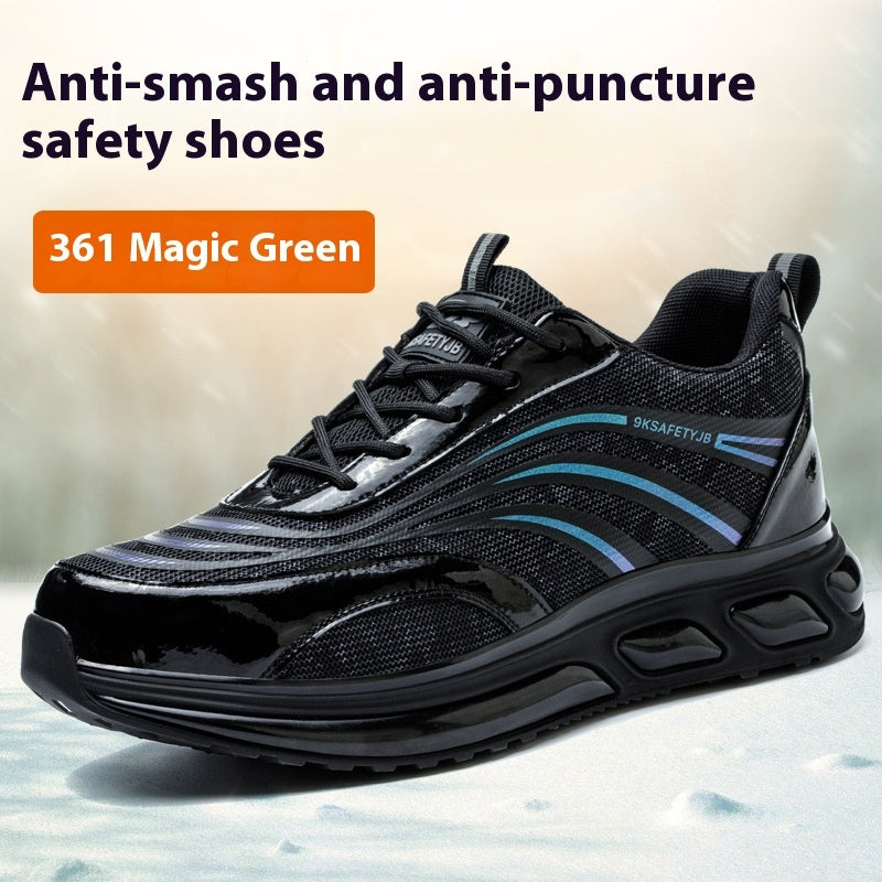 Men’s Anti-Smashing Safety Shoes – Lightweight Puncture Protection Design