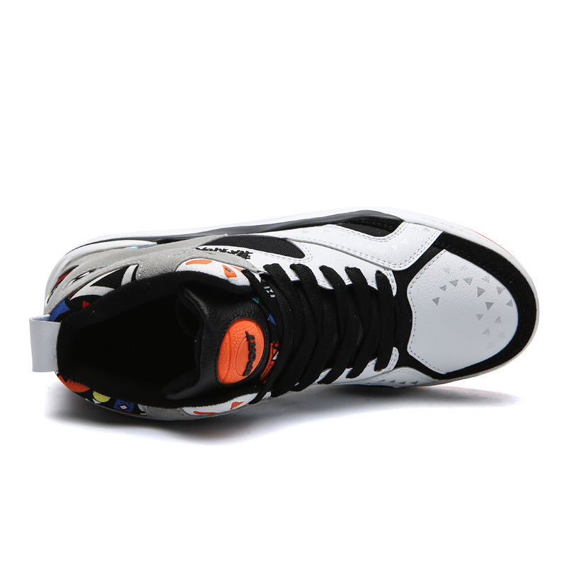 Men’s High-Top Casual Sports Running Shoes – Lightweight Sneakers