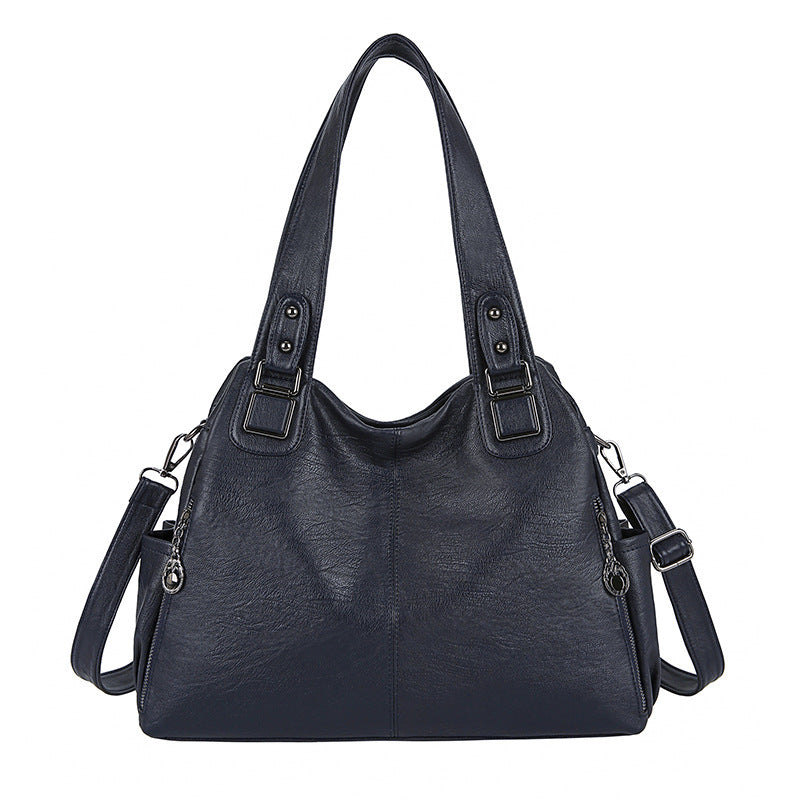 Fashionable All-Match Leather Bag – Women’s Hand-Carry & Crossbody