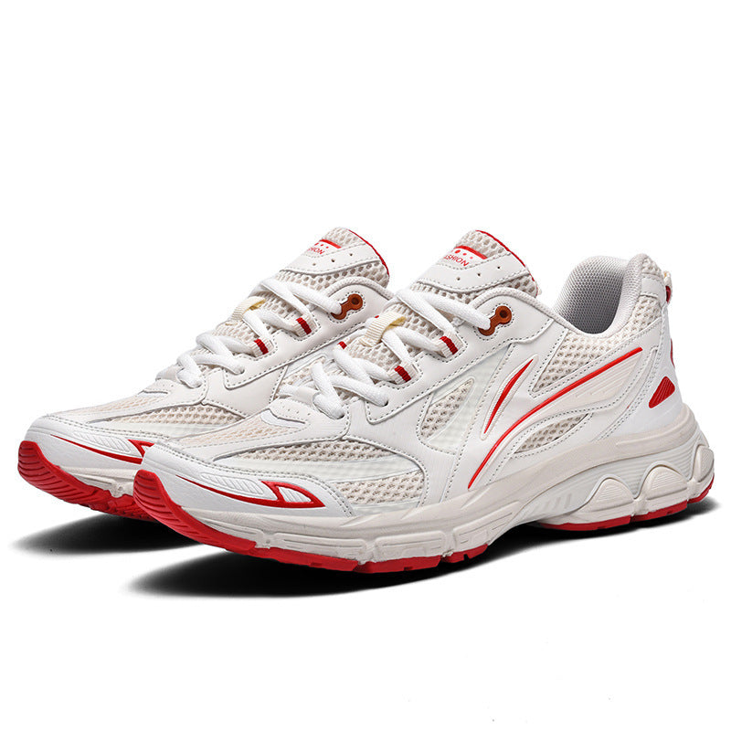 Men’s Flying Woven Sneakers – Breathable Height Increasing Soft Fashion Sports Shoes