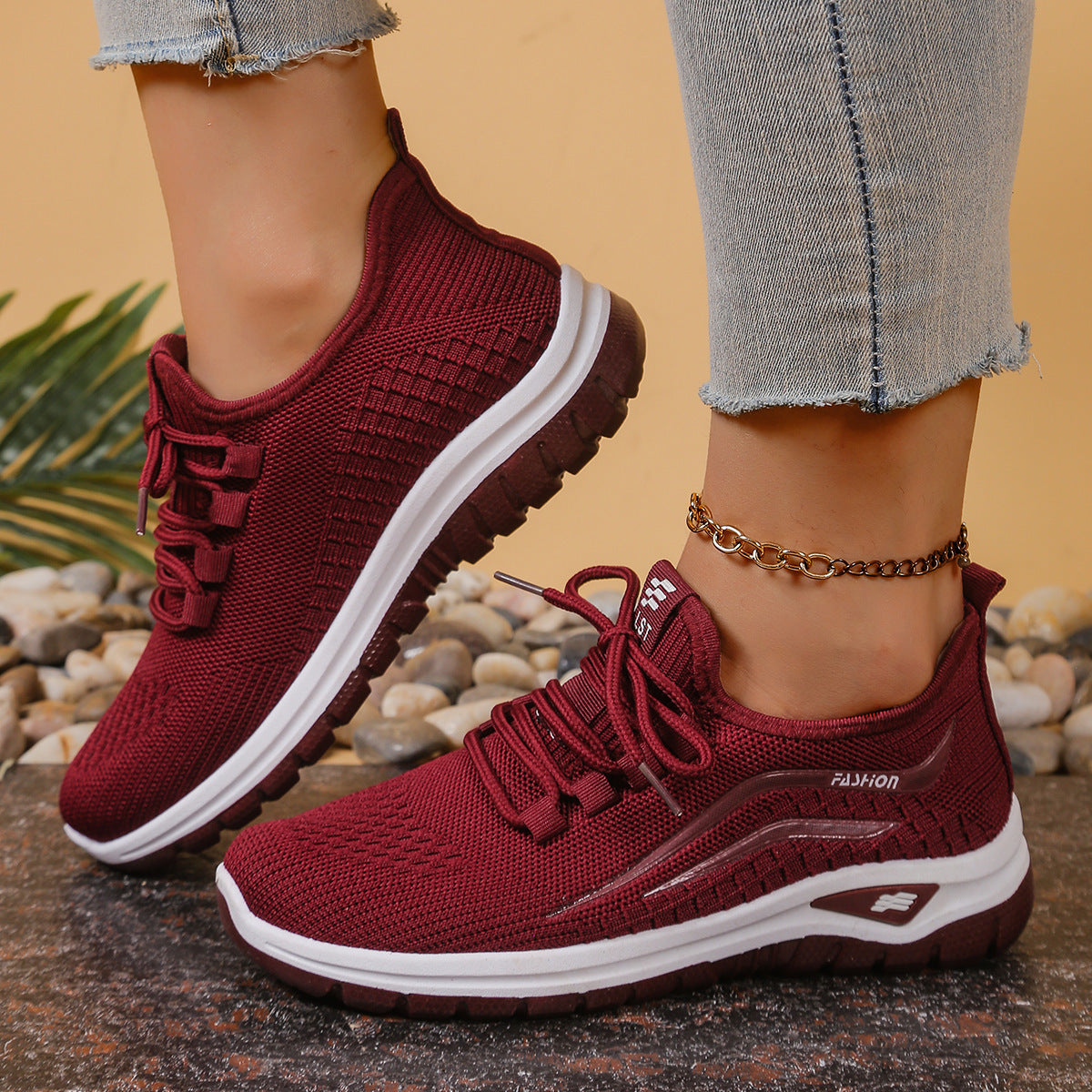 Women's Casual Sports Shoes | New Fashion Breathable Mesh Sneakers