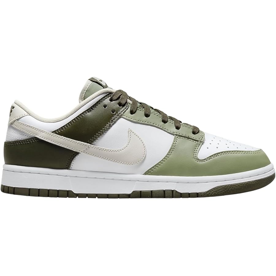 Nike Dunk Low Shoe White Light Bone-oil Green