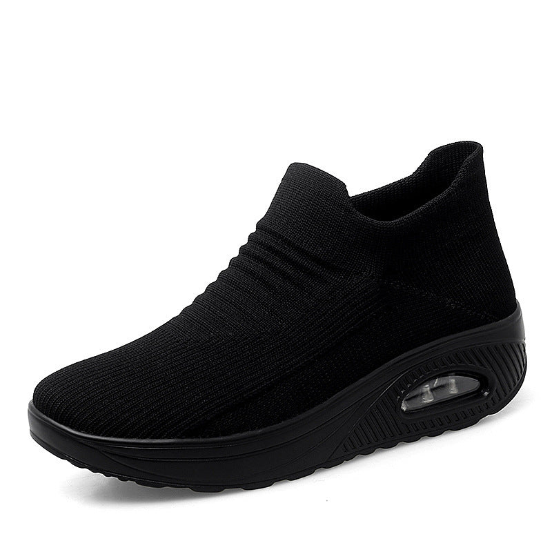Platform Slip-on Rocking Shoes For Women