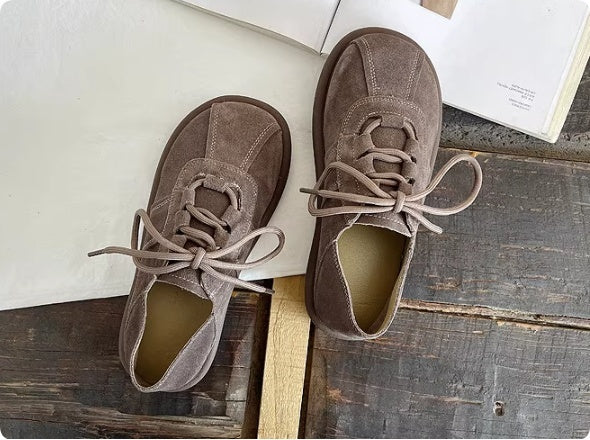 Women's Soft-soled Leather Shoes With A Comfortable Feel