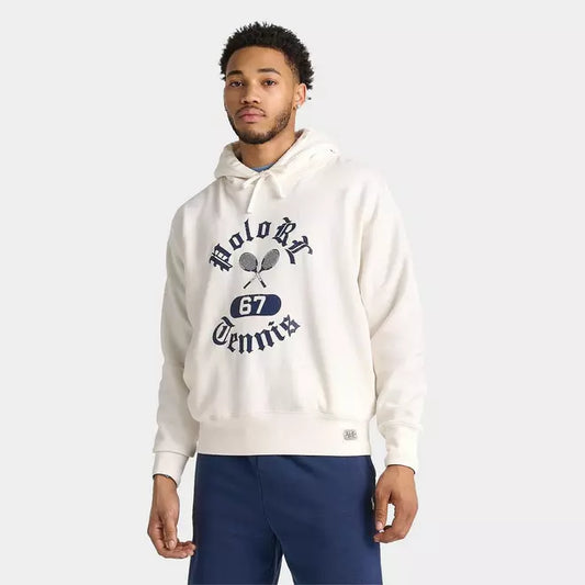 Men's Polo Ralph Lauren Tennis Fleece Pullover Hoodie