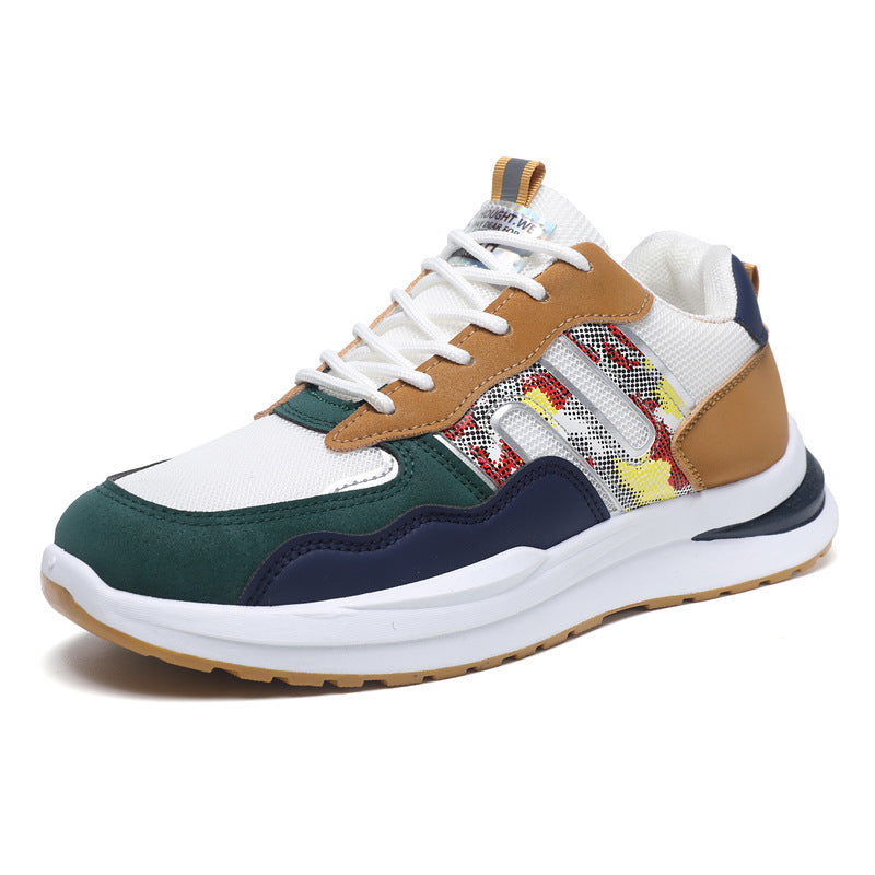 Plus Size Men's Mesh Sneakers – Breathable Sports and Casual Shoes