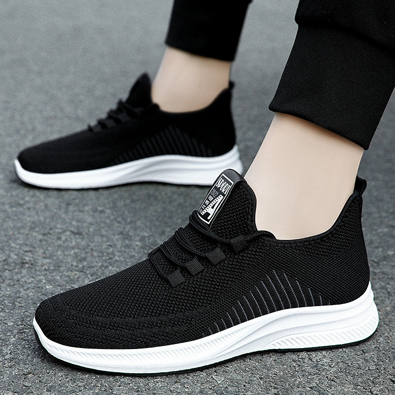 Men’s Breathable Mesh Sneakers – Casual, Trendy & All-match Shoes