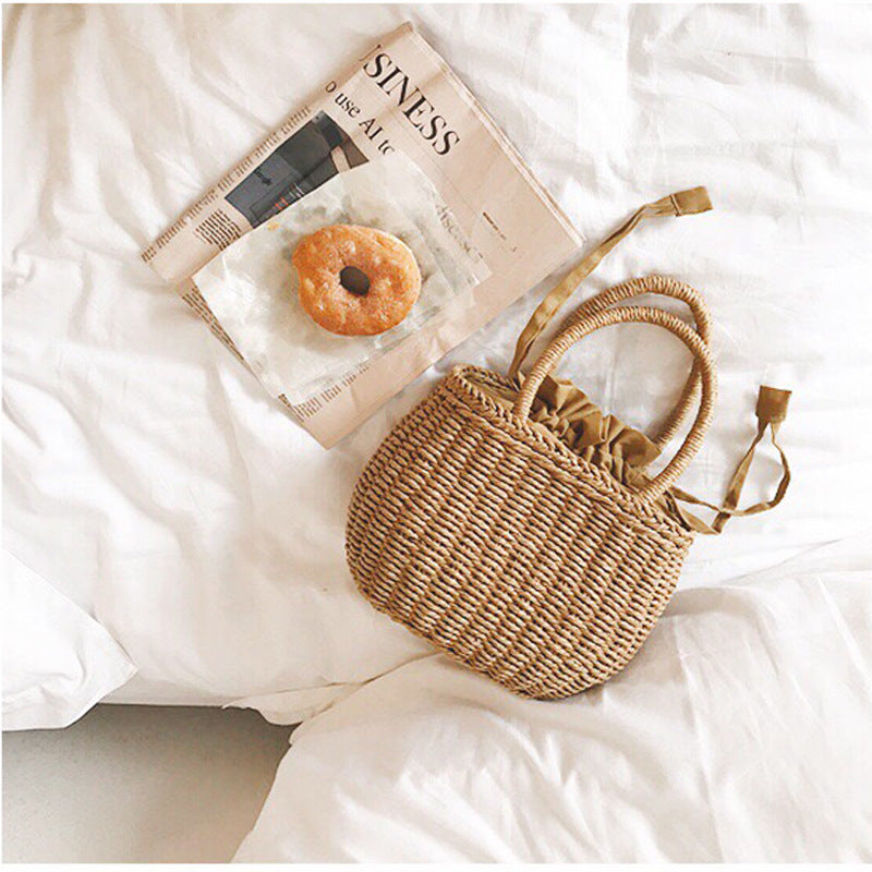 Women’s Hand-Woven Handbag – Trendy Handmade Bag