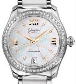 glashutte original lady collection serenade stainless steel & diamonds lady's watch_11