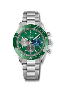 zenith chronomaster sport stainless steel & ceramic men's watch_1