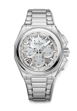 zenith defy extreme mirror chronograph stainless steel men's watch