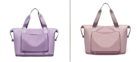 Women’s Foldable Gym Bag – Large Capacity Travel & Yoga Tote Bag