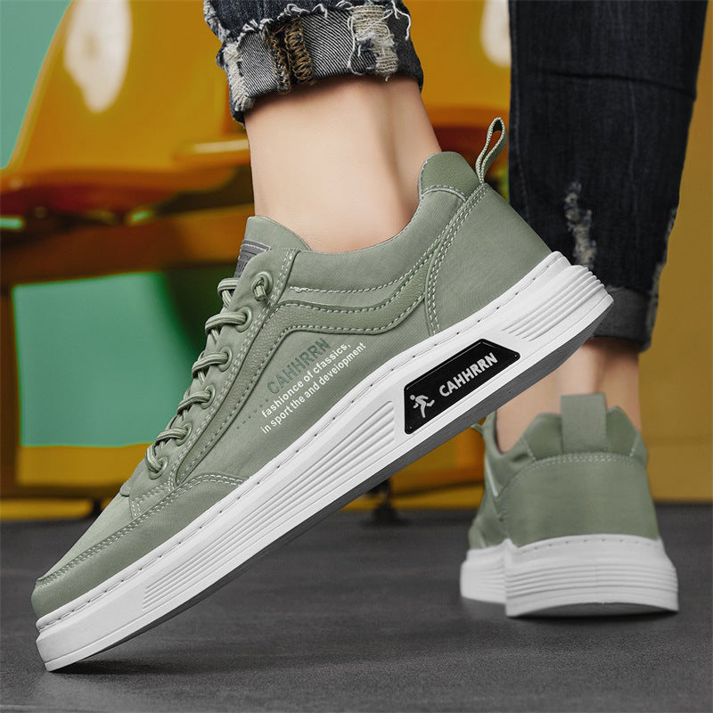Men’s Retro Elastic Band Sneakers – Fashion Daily Outdoor Casual Sports Shoes