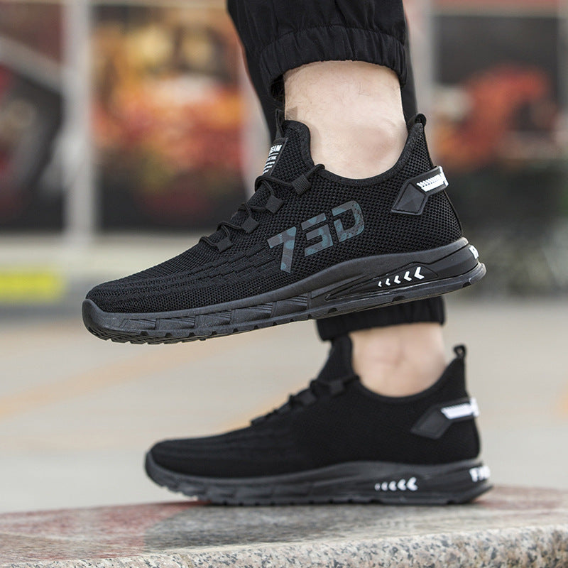 Men’s Fashion Casual Flying Woven Sneakers