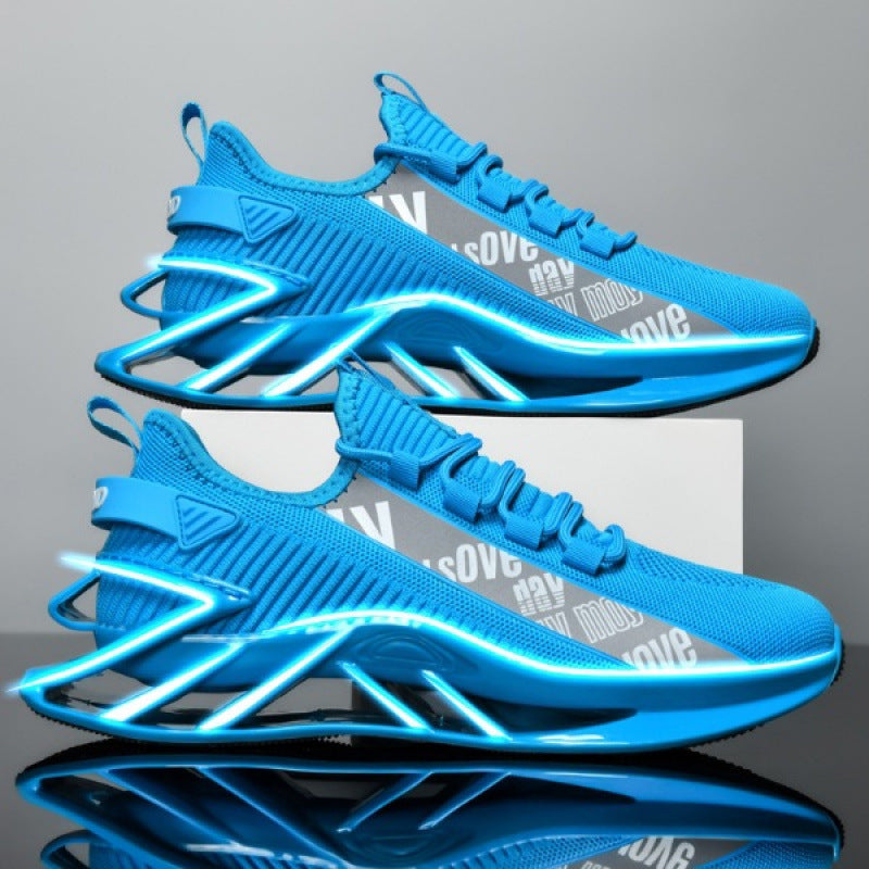 Men’s Fashion Casual Shoes – Fly Woven Mesh Exercise Sneakers