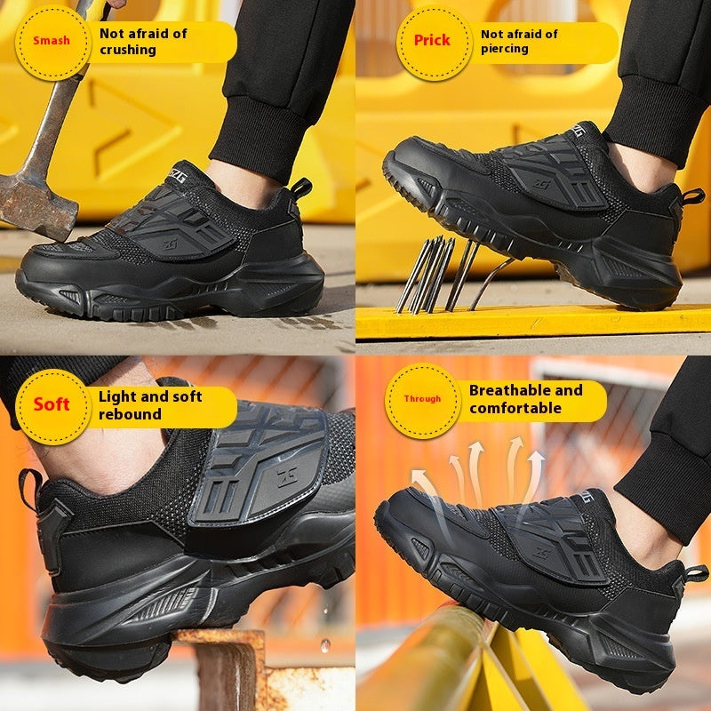Men’s Safety Shoes – Attack Shield Anti-Stab Labor Protection