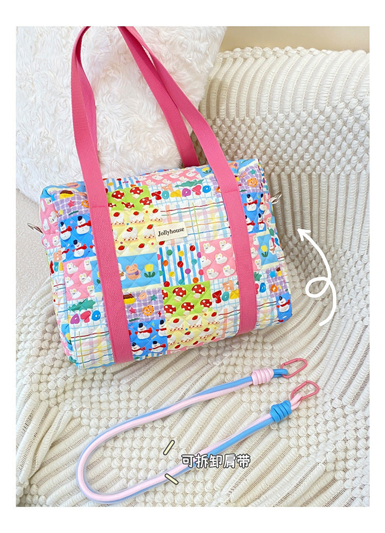 Women’s Paisley Crossbody Bag – One-Shoulder Portable Handbag