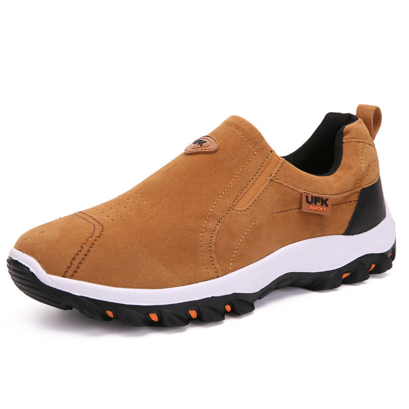 Men’s Frosted Climbing Shoes – Durable Casual Outdoor Wear