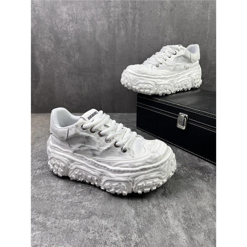 Men’s Retro American Style Sneakers – Fashion Versatile Casual Shoes