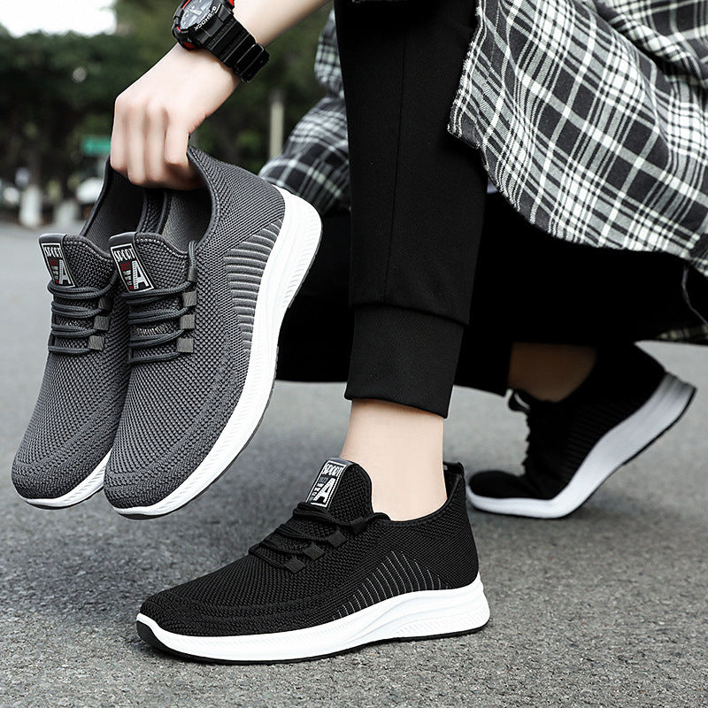 Men’s Breathable Mesh Sneakers – Casual, Trendy & All-match Shoes