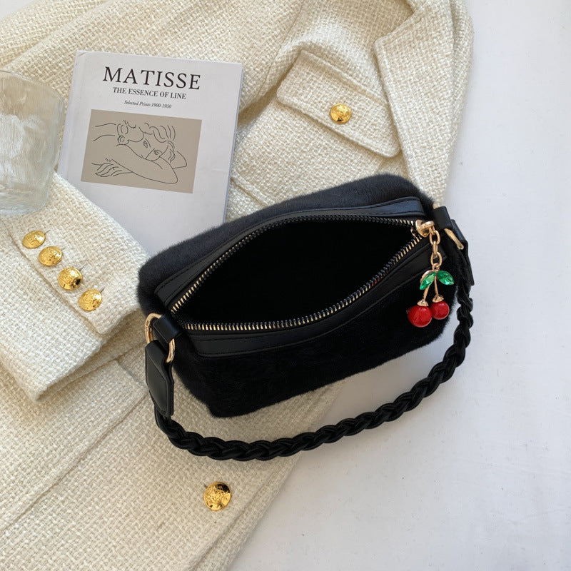 Ladies Flower Shoulder Strap Bag – Sweet New Zealand Style Shoulder Handbag